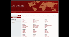 Desktop Screenshot of anoj.org